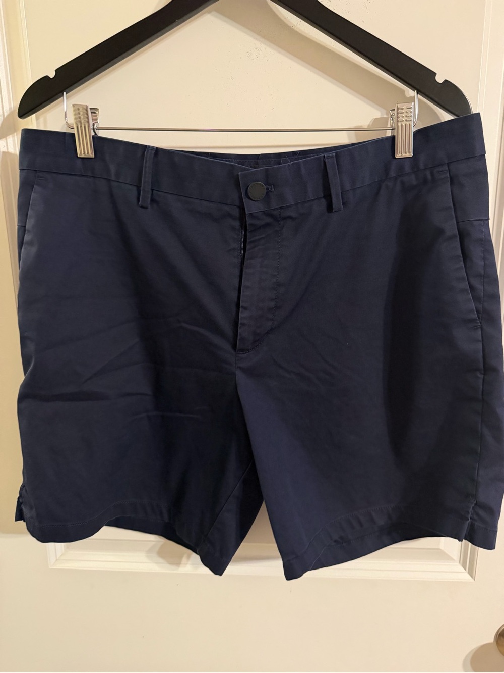 Banana Republic Navy Flat-Front Men's Shorts